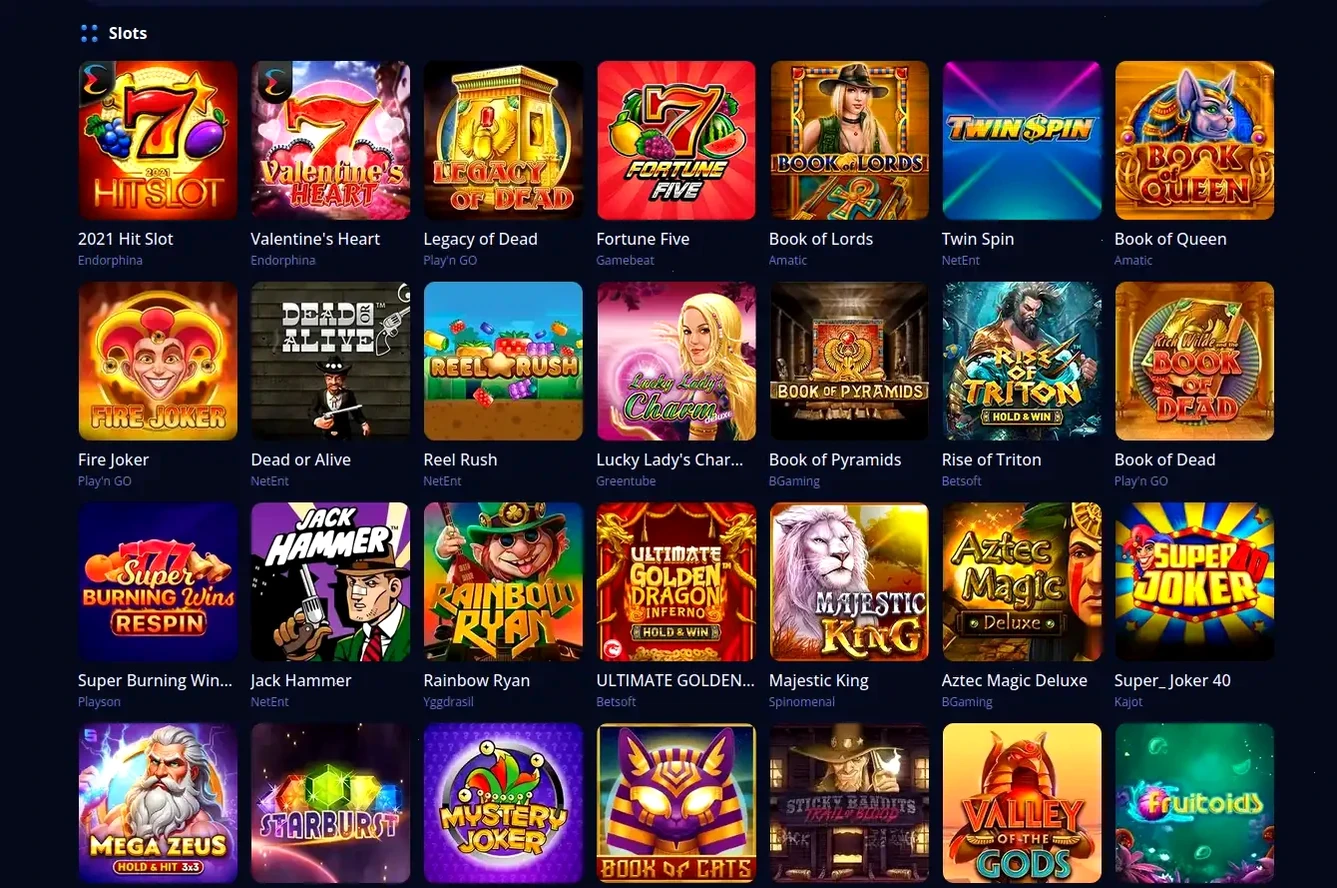 Candy Mobile Spielhalle App auf dem Smartphone